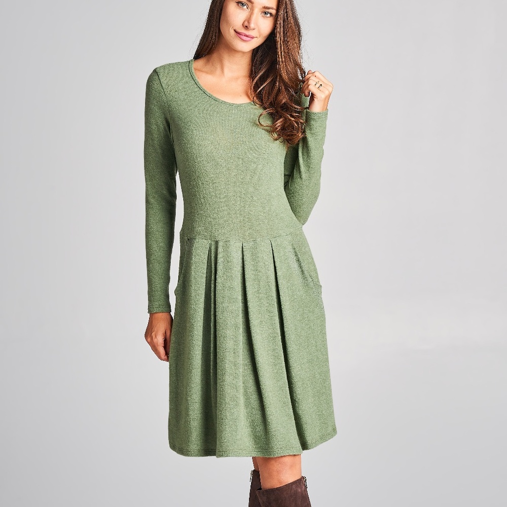 New Fall L/S Dress MADE IN USA